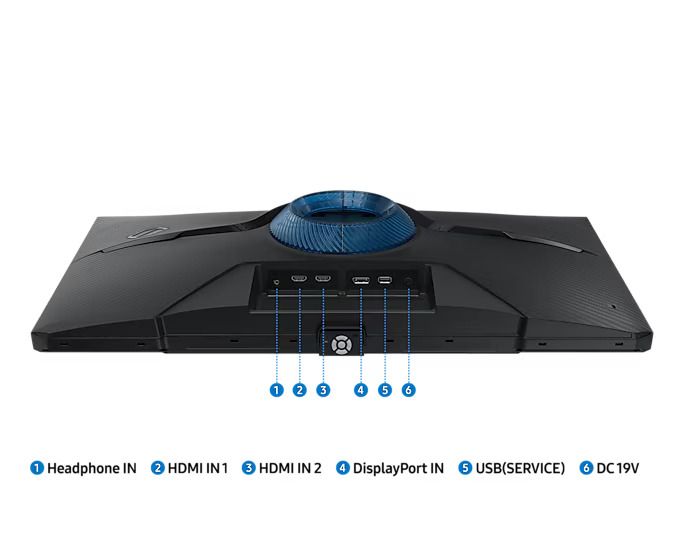 شاشة ألعاب من سامسونج Odyssey G4 مقاس 32 بوصة FHD IPS بتردد 240 هرتز زمن استجابة 1 (GTG)  ملي ثانية
