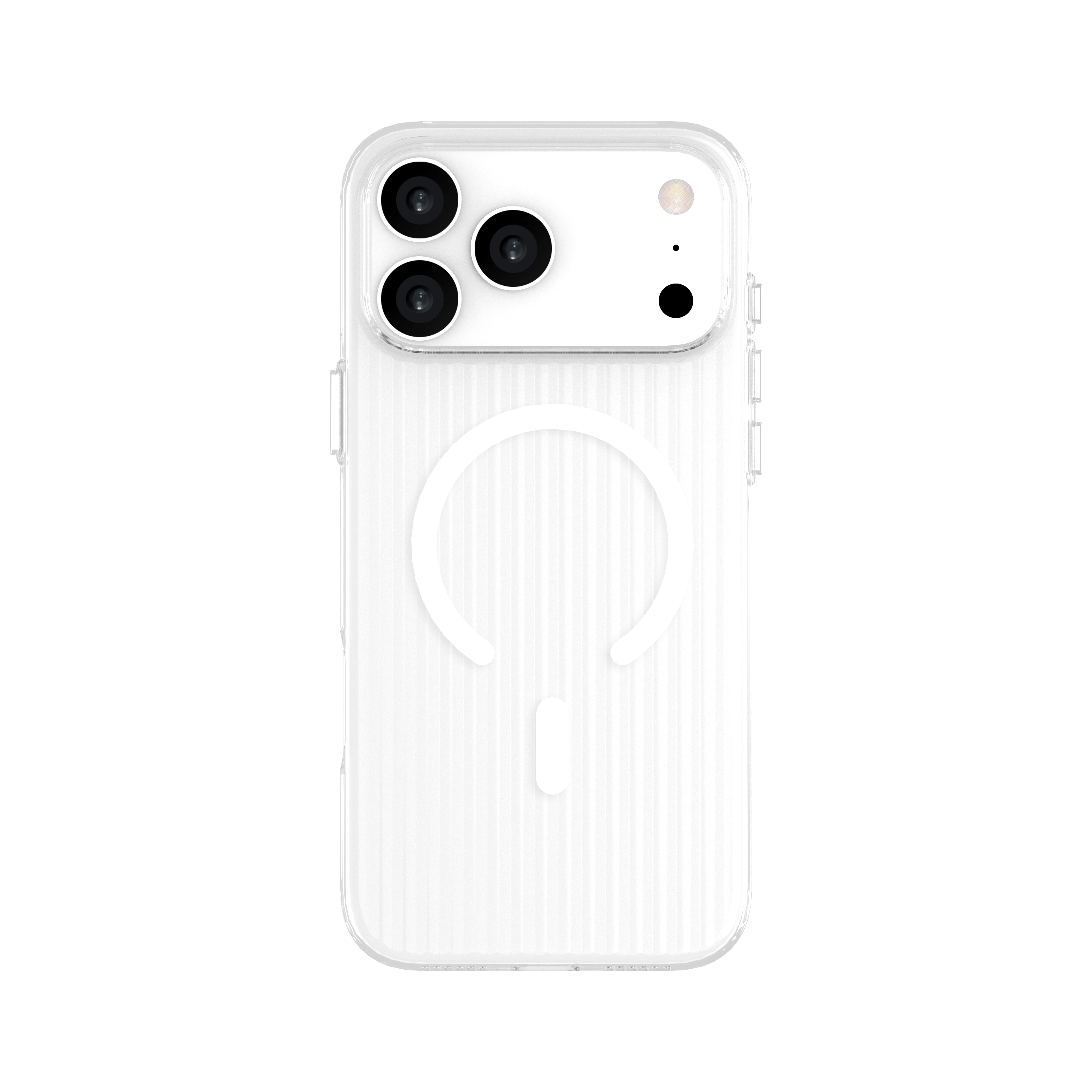 كڤر حماية من LZEL Magclear Stripe لهاتف iPhone 17 Pro