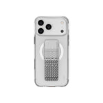 LZEL Clear Leathertand Crystal Clear Magsafe Case With Leather Kickstand For iPhone 18 Pro Max