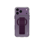 LZEL Clear Leathertand Crystal Clear Magsafe Case With Leather Kickstand For iPhone 18 Pro Max