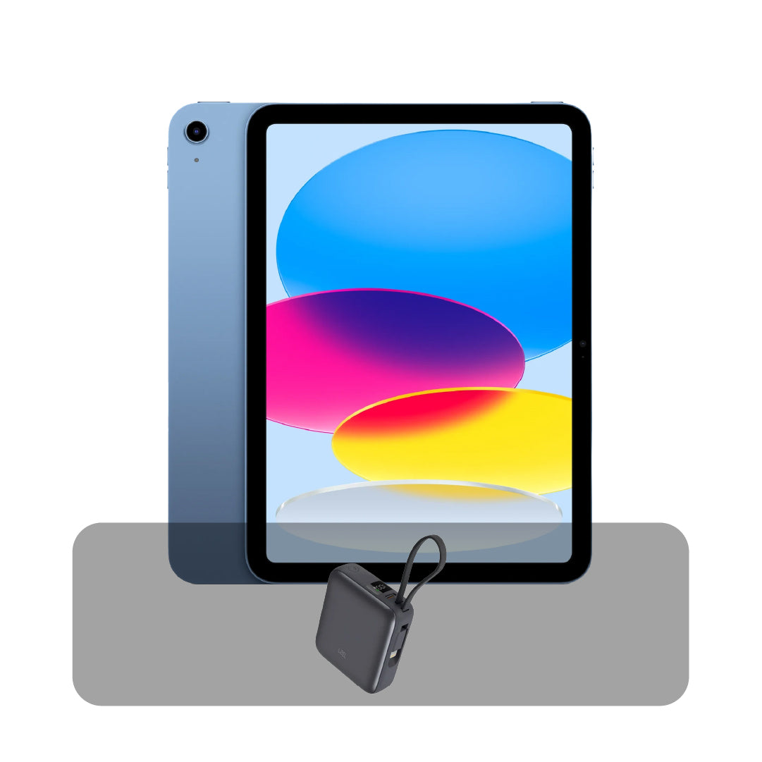 Apple iPad 11th Gen Tablet, A16 Chip, 256GB, Wi-Fi, 11” + Bundle Offer | Blue