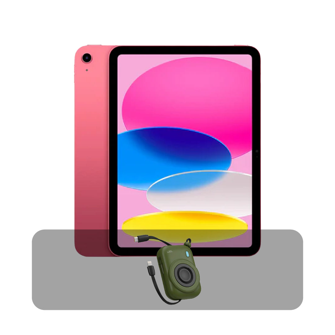Apple iPad 11th Gen Tablet, A16 Chip, 128GB, Wi-Fi, 11” + Bundle Offer | Pink