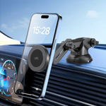 LZEL MagDrive Flex MagSafe Car Phone Holder | Black