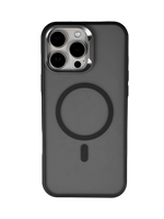 LZEL iPhone 16 Pro Mag Fusion Prime Clear Matt With MagSafe | Black