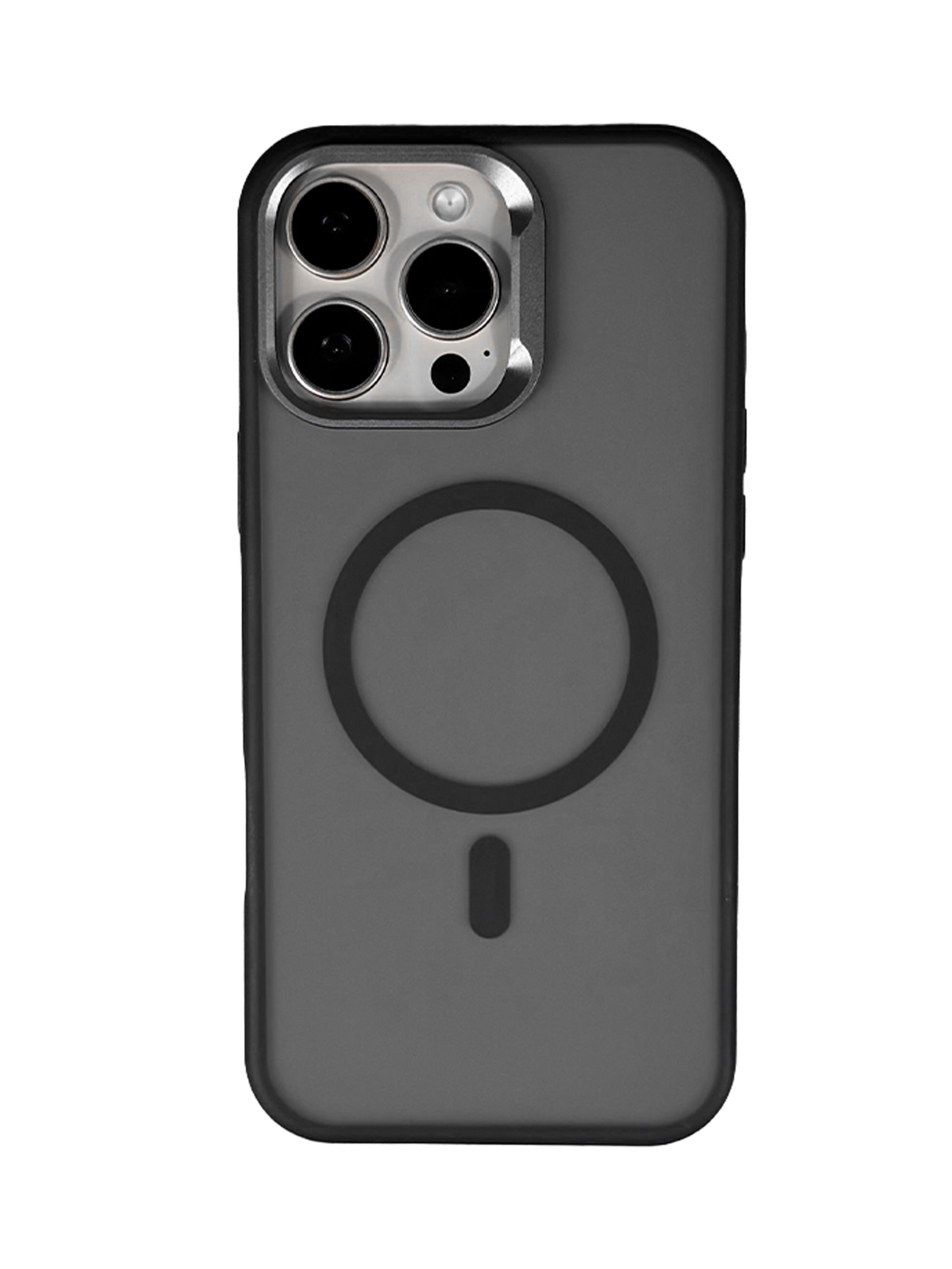 LZEL iPhone 16 Pro Mag Fusion Prime Clear Matt With MagSafe | Black