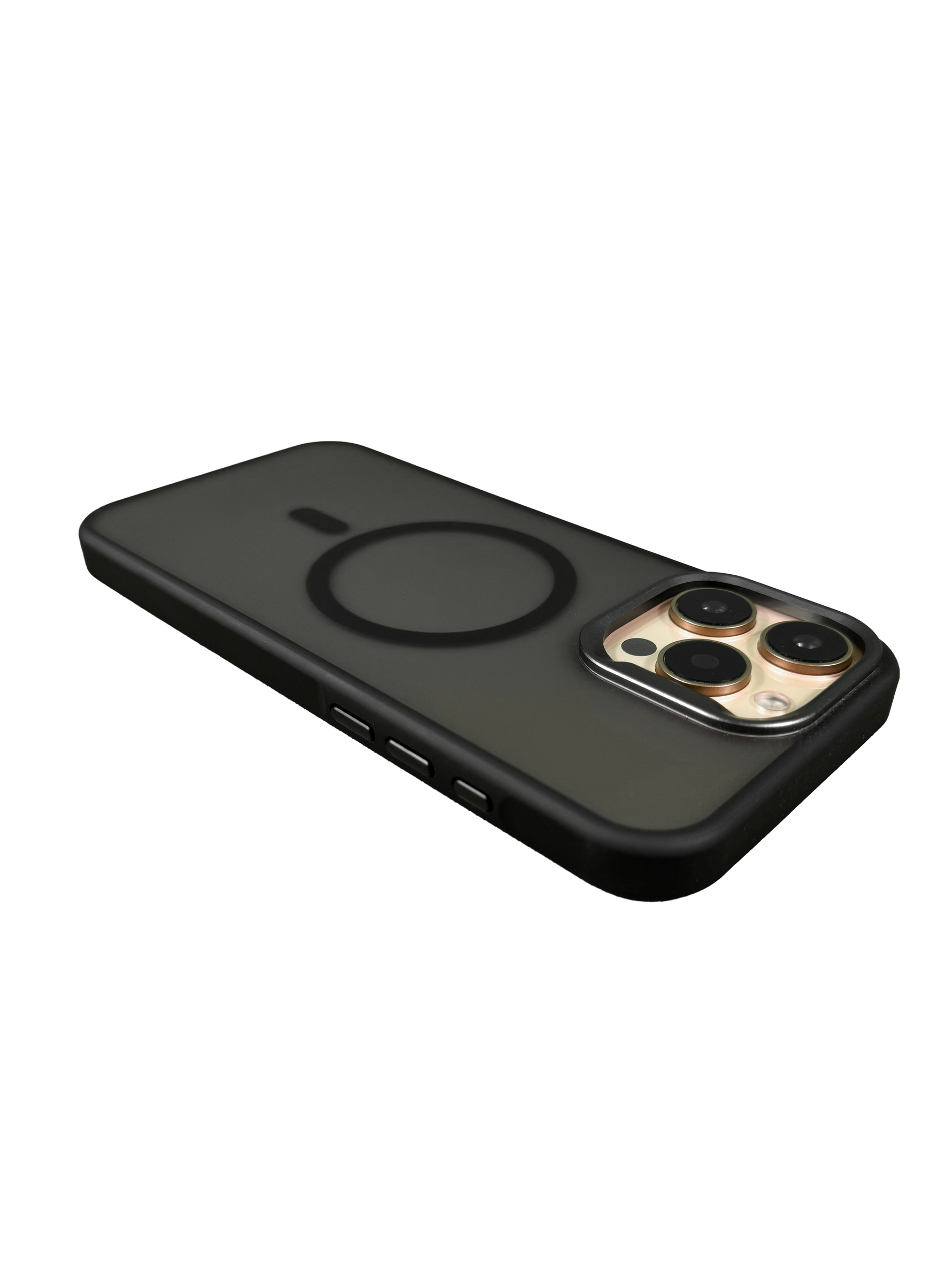 LZEL iPhone 16 Pro Mag Fusion Prime Clear Matt With MagSafe | Black