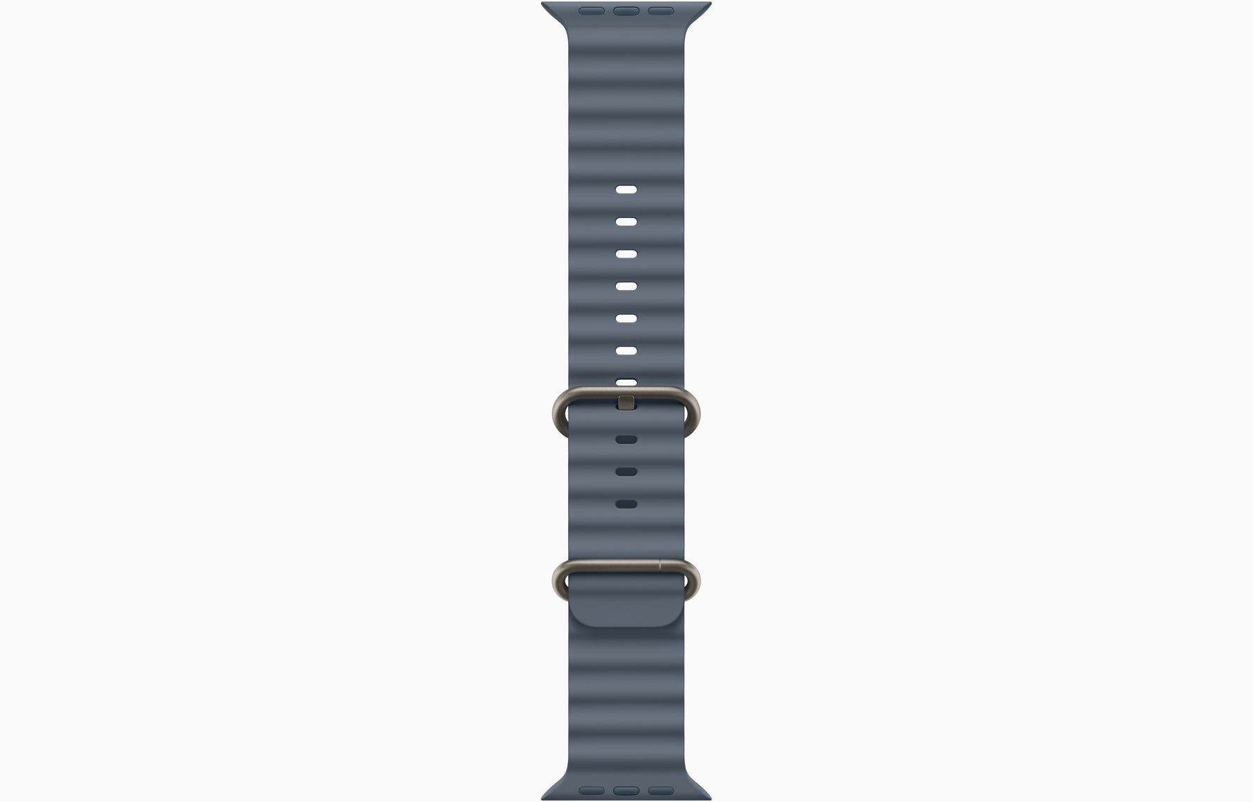 Apple Watch Ultra 3 GPS + Cellular 49mm Natural Titanium Case with Anchor Blue Ocean Band