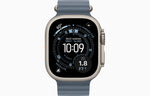 Apple Watch Ultra 3 GPS + Cellular 49mm Natural Titanium Case with Anchor Blue Ocean Band