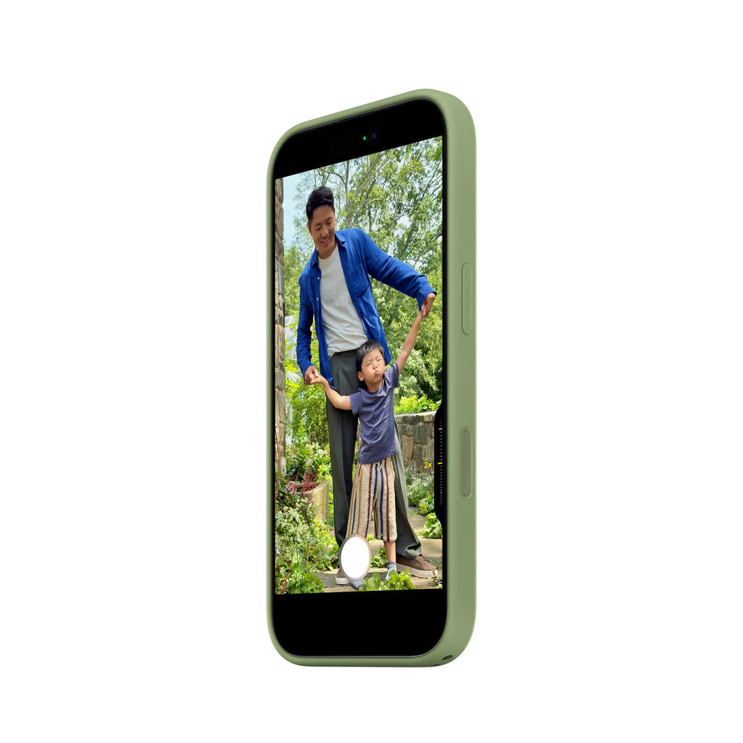 Apple iPhone 17 Silicone Case with MagSafe | Light Moss
