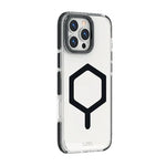 كڤر حماية بتصميم سداسي من ليزل لهاتف iPhone 16 Pro Max شفاف