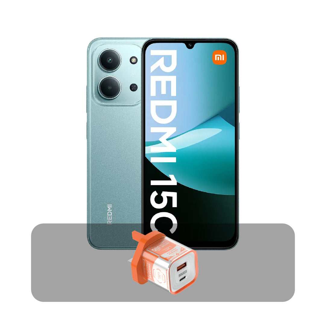 Xiaomi Redmi 15C Phone 6.9-inch 8GB RAM 256GB + Bundle Offer | Green