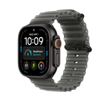 Apple Watch Ultra 4 GPS + Cellular, 49mm Black Titanium Case with Translucent Black Ocean Band