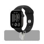 ساعة Apple Watch Series 12 GPS مقاس 46 مم - أسود مع سوار رياضي أسود M/L + عرض الباندل