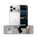 Apple iPhone 17 Pro Max- 256GB - 6.9 inch - Dual eSim+ Bundle Offer (Middle East Version) | Silver