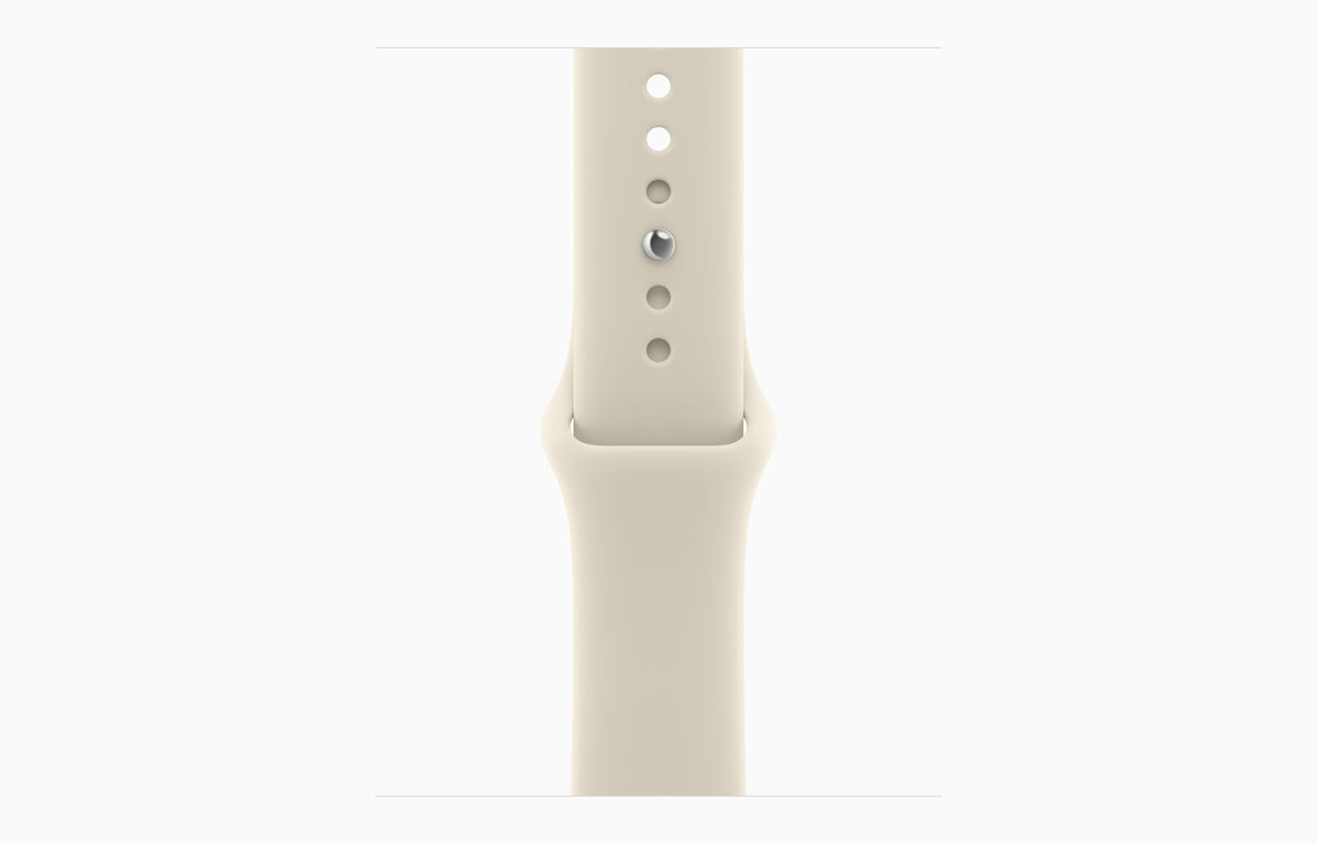 Apple Watch S 12 GPS 42mm Light Gold Aluminium Case with Sand Sport Band - S/M