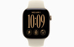 Apple Watch S 12 GPS 42mm Light Gold Aluminium Case with Sand Sport Band - S/M