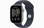 Apple Watch Series 12 GPS 46mm Space Grey with Navy Blue Sport Band M/L + Bundle Offer