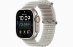 Apple Watch Ultra 4 GPS + Cellular 49mm Natural Titanium with Translucent Grey Ocean Band