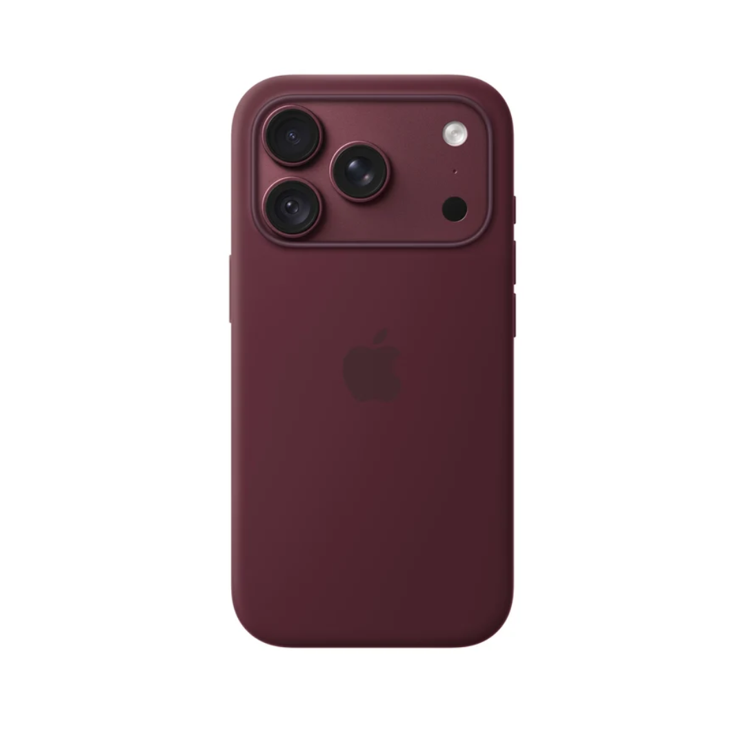 iPhone 18 Pro Silicone Case with MagSafe | Burgundy
