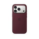 iPhone 18 Pro Silicone Case with MagSafe | Burgundy
