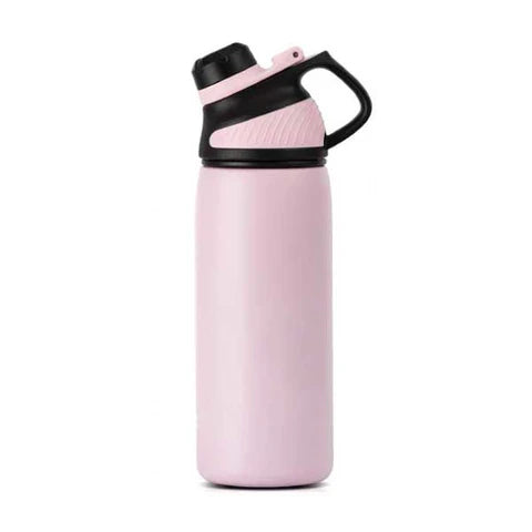 Asli Global 1000ml Stainless Steel Metal Canteen for Travel Water Bottle