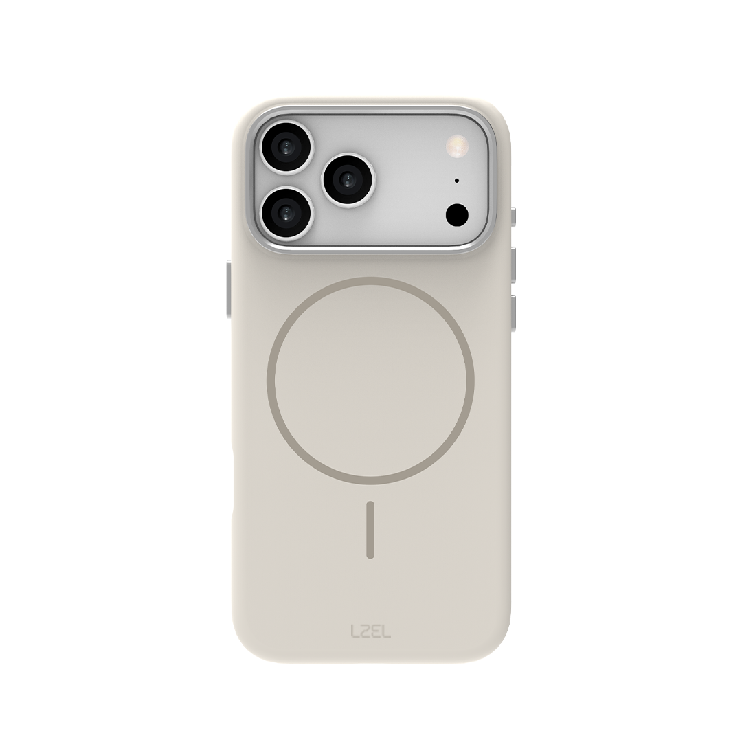 LZEL Magnexin Silicone Case for iPhone 17 Pro Max | Gardenia