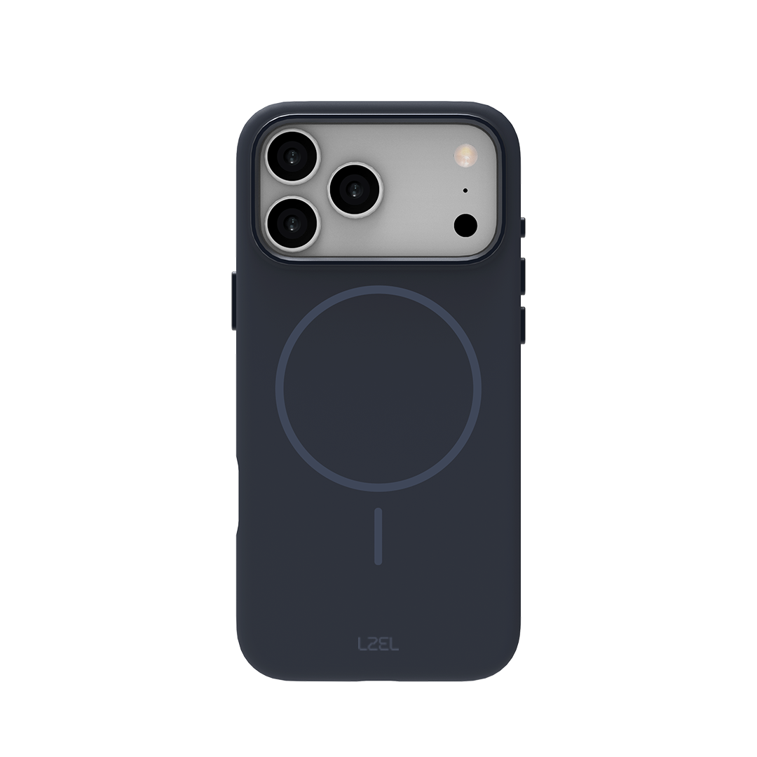 LZEL Magnexin Silicone Case for iPhone 17 Pro Max | Mood Indigo