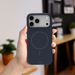 LZEL Magnexin Silicone Case for iPhone 17 Pro | Mood Indigo