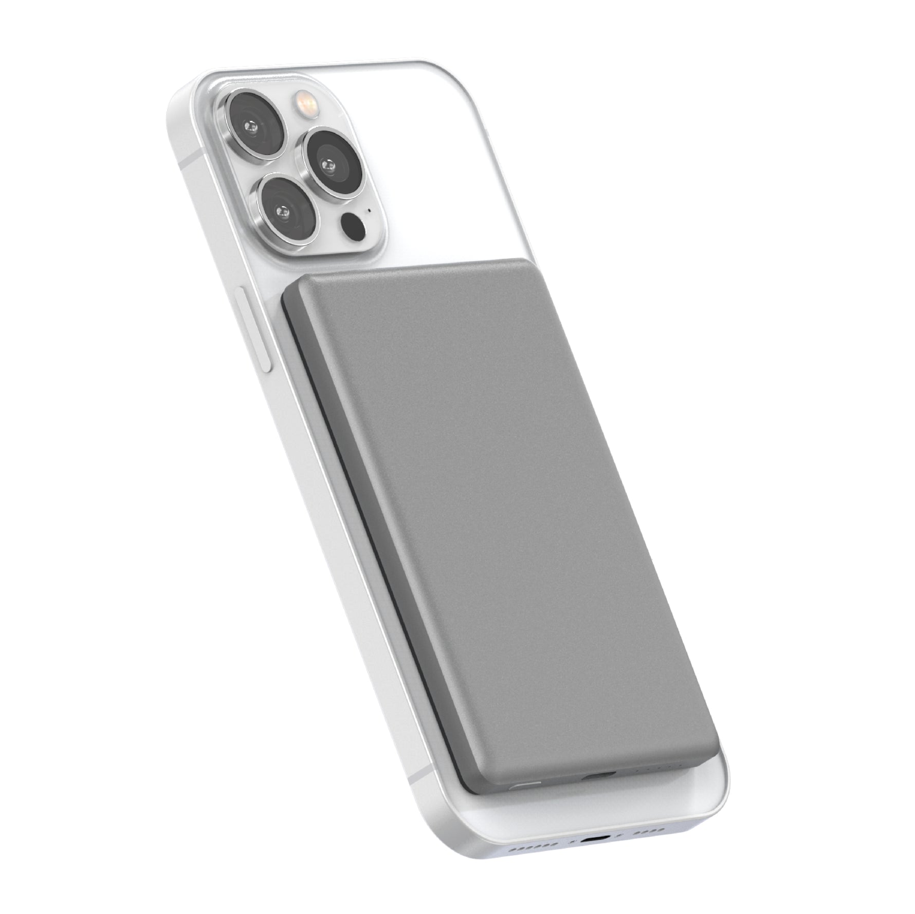 بطارية متنقلة مغناطيسية MagNexus Neox من ليزل بسعة 5000 مللي أمبير بشحن لاسلكي 15 واط | أسود