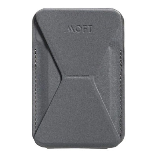 MOFT SNAP PHONE STAND AND WALLET GREY