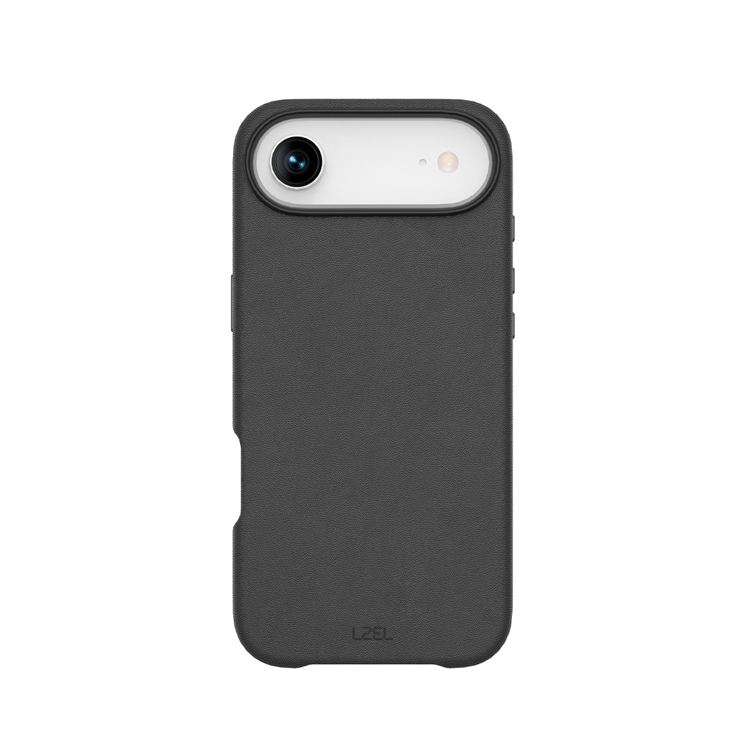 كڤر حماية MagOrbio جلد من LZEL لهاتف iPhone Air | أسود