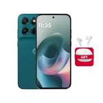 موتورولا Moto G77 ثنائي الشريحة – سعة 256 جيجابايت، ذاكرة 8 جيجابايت، شبكة 5G | أخضر (Shaded Spruce)