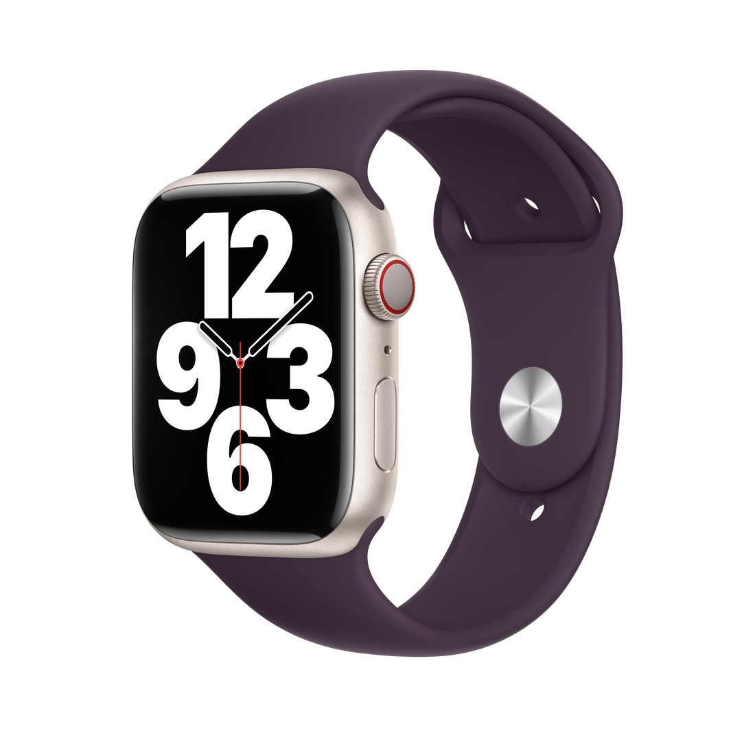 سوار رياضي من Elderberry لساعة Apple Watch مقاس 45 مم | MP7Q3