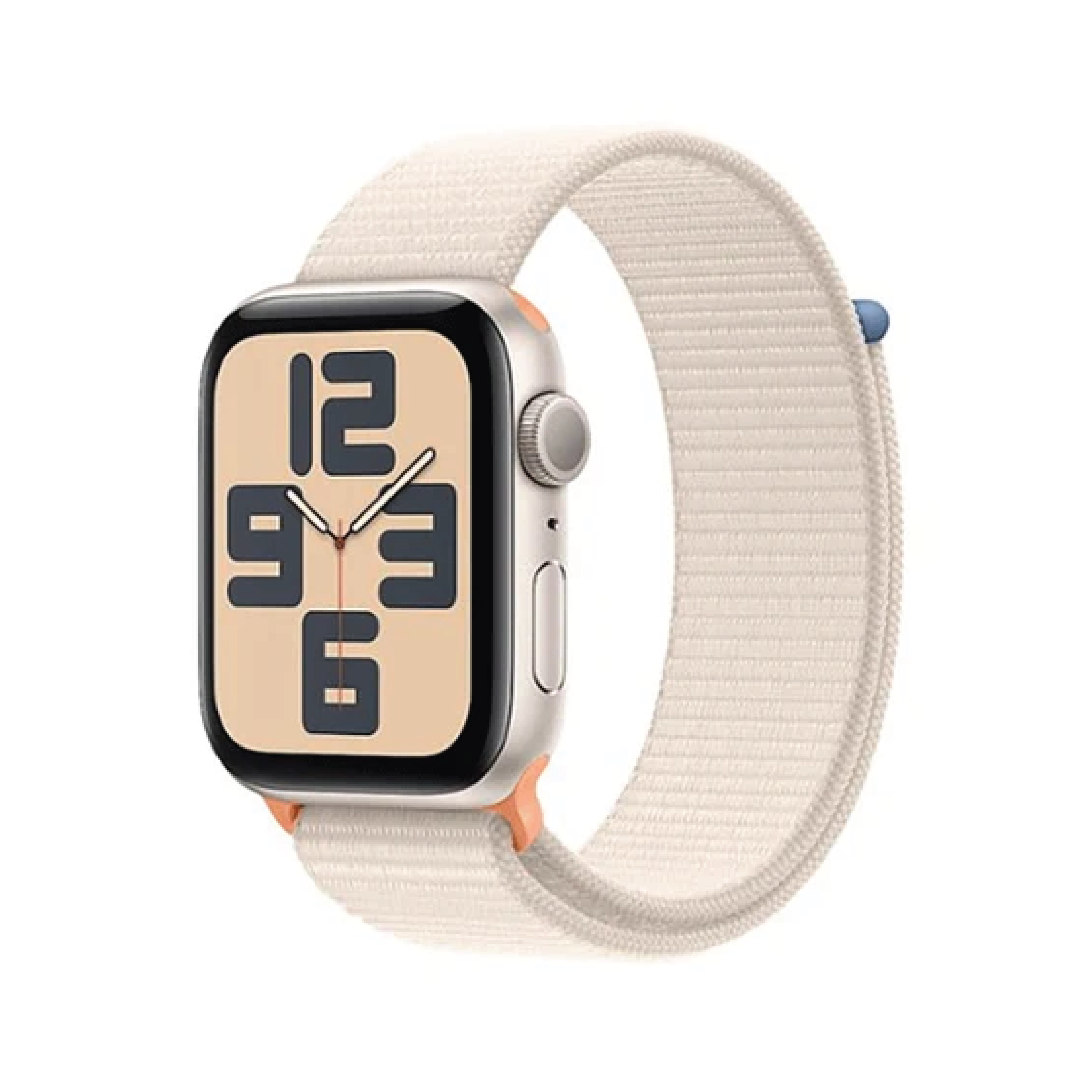 Apple Watch SE GPS 44mm Starlight Aluminum Case with Starlight Sport Loop