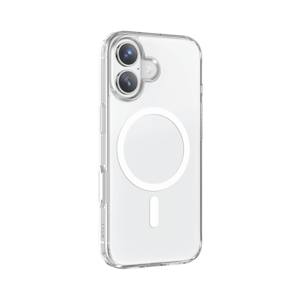 Asli Global MagTrox Crystal MagSafe Case for iPhone 17 | Transparent