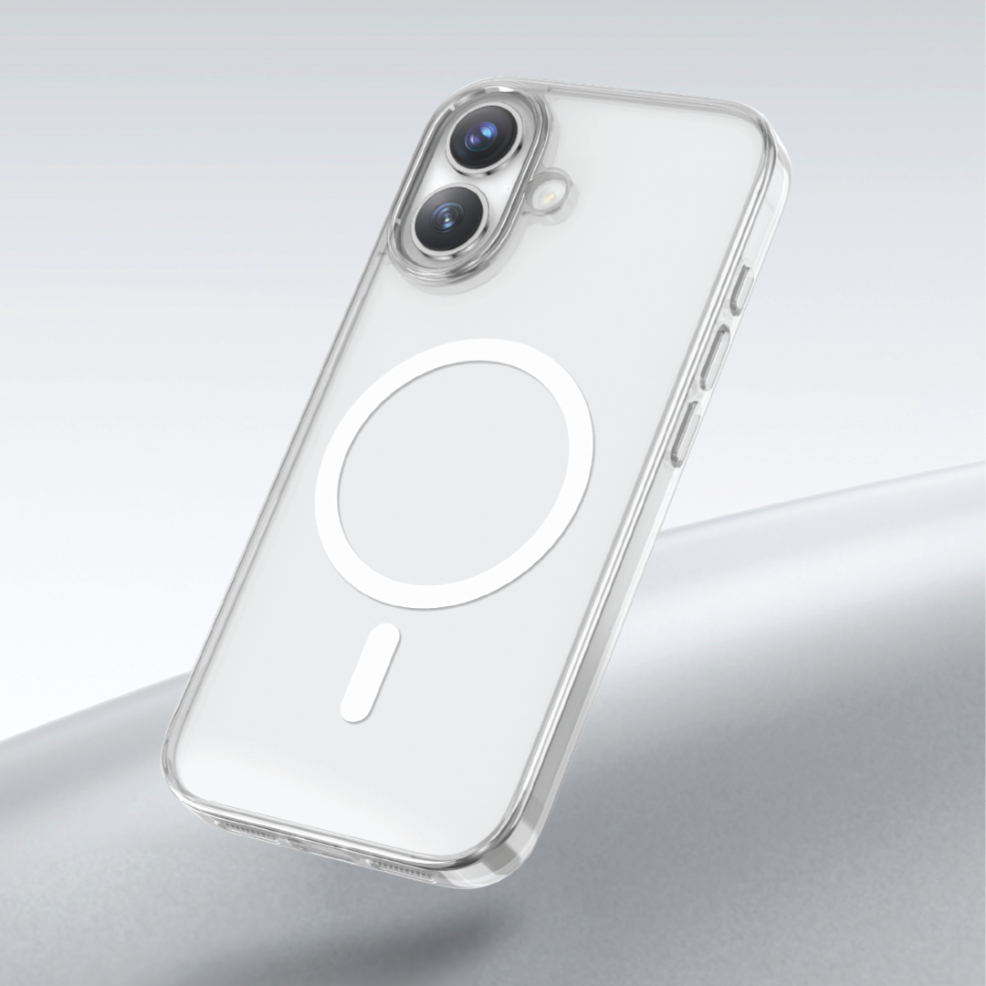 Asli Global MagTrox Glaze MagSafe Case for iPhone 17 | Transparent