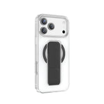 كڤر حماية شفاف MagTrox Gravitas من أسلي جلوبال متوافق مع MagSafe مع مسكة جلد أنيقة لهاتف iPhone 17 Pro Max 