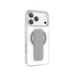 كڤر حماية شفاف MagTrox Gravitas من أسلي جلوبال متوافق مع MagSafe مع مسكة جلد أنيقة لهاتف iPhone 17 Pro Max 