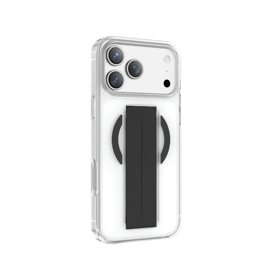 كڤر حماية شفاف MagTrox Siliox Grip من أسلي متوافق مع MagSafe لهاتف iPhone 17 Pro 