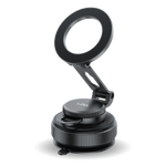 LZEL MagVortex Edge Vacuum Suction Phone Holder 360° Rotation | Black