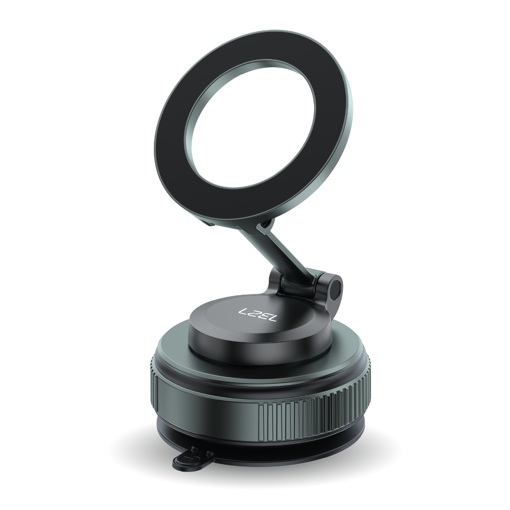 LZEL Magvortex Flex Vacuum Suction Phone Holder 360 Rotation | Black