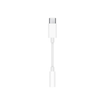 محول USB-C  إلى منفذ سماعات 3.5 ملم | أبيض