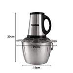 محضر طعام SAGA SG-2614 بسعة 4 لتر وقدرة 1000 واط