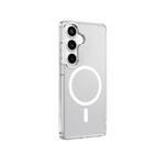 Asli Magtrox Crystal Transparent Style Hybrid MagSafe Case For Samsung S26 | Clear