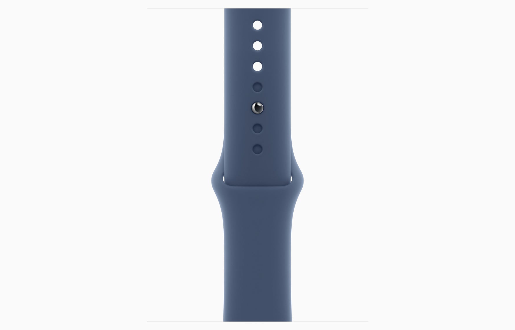 Apple Watch Series 10 - 46mm - GPS  Silver Aluminium Case With Denim Sport Band - M/L