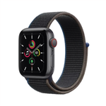 Apple Watch SE GPS + Cellular 40mm Space Gray Aluminium Case with Charcoal Sport Loop