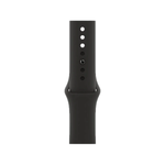 Apple Watch SE GPS + Cellular, 44mm Space Gray Aluminium Case with Black Sport Band - Regular