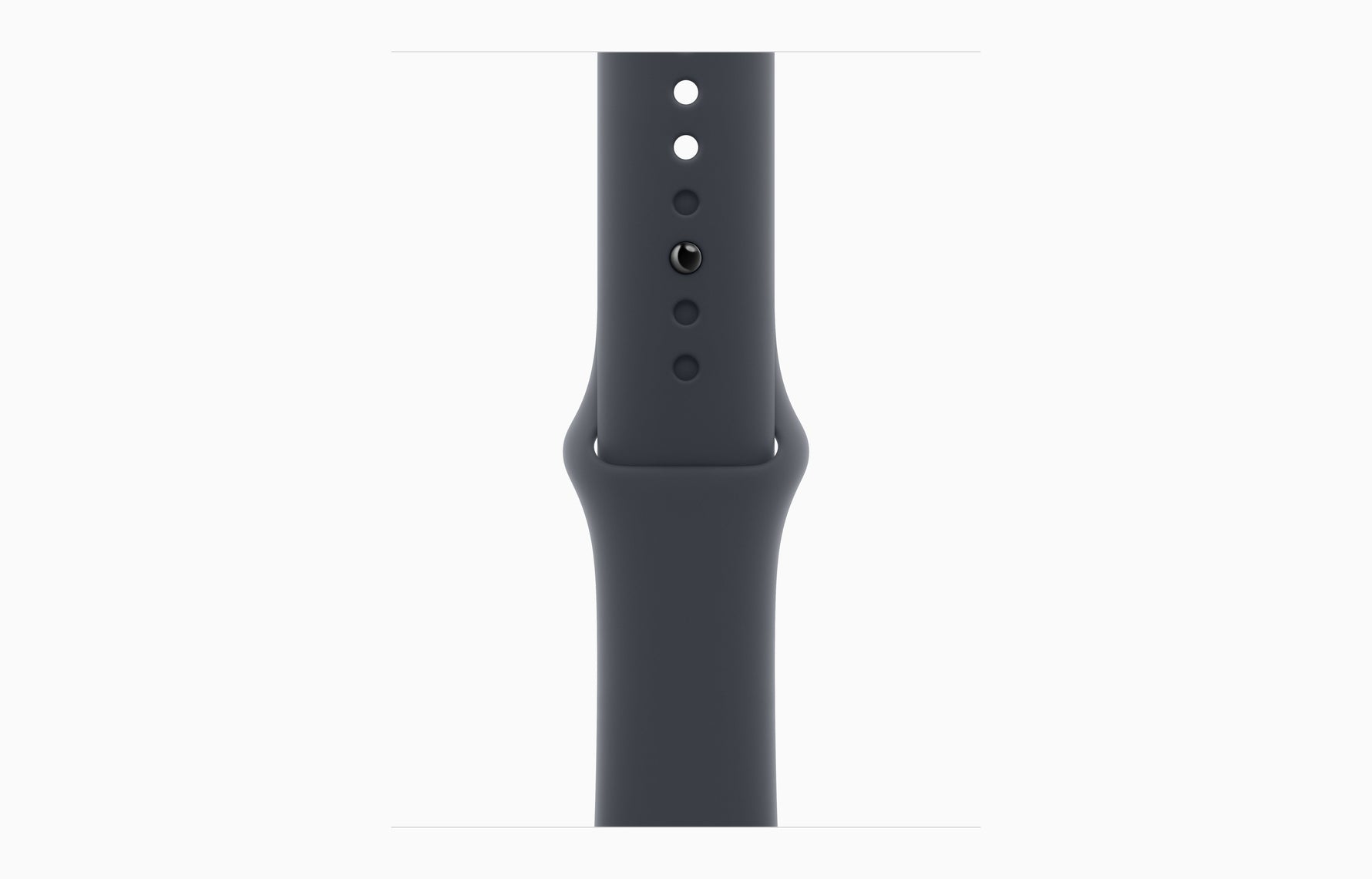 ساعة Apple SE 3 - GPS - مقاس 40 ملم - بهيكل من الألومنيوم بلون Midnight مع سوار رياضي بلون Midnight مقاس S/M