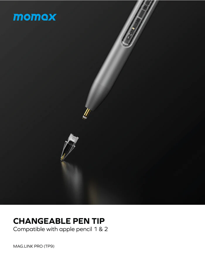Momax Mag.Link Pro Magnetic Charging Active Stylus Pen