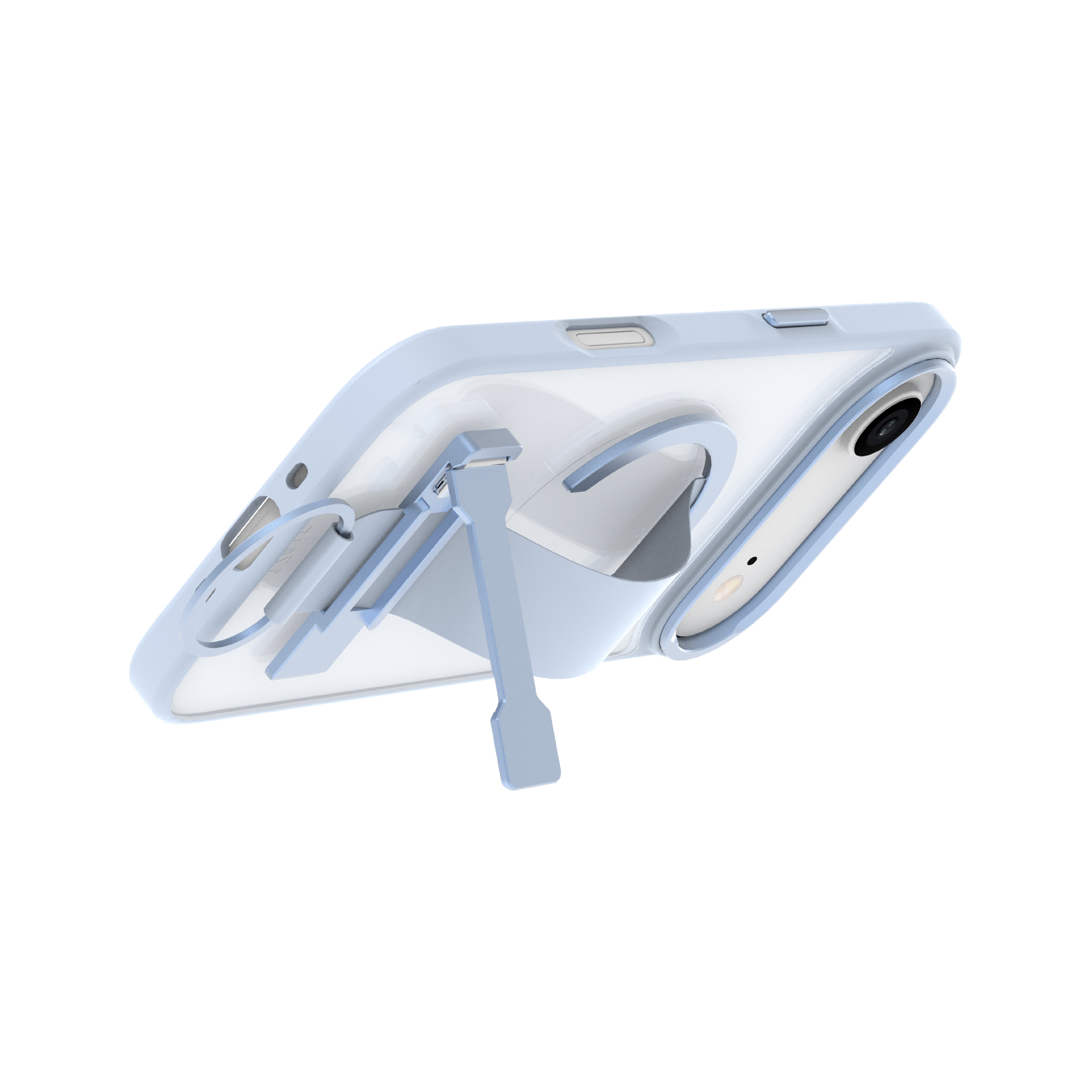 LZEL MagMatte Grip Case for iPhone Air | Light Blue